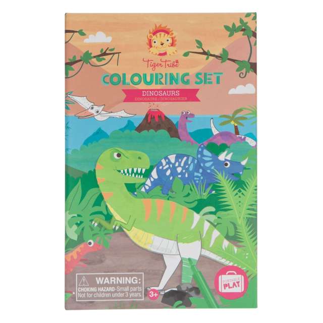 Dinosaur Coloring Set