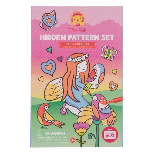 Fairy Friends Hidden Pattern