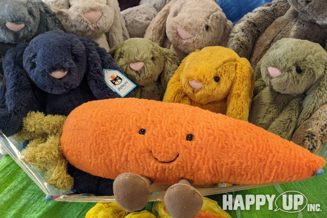 Jellycat Amuseable Large Carrot with Bashful Bunnies