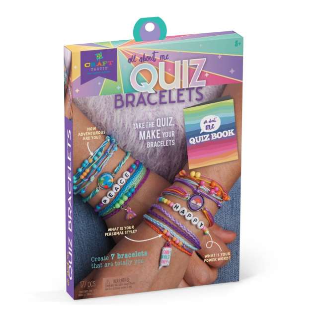 Craft-Tastic All About Me Quiz Bracelets