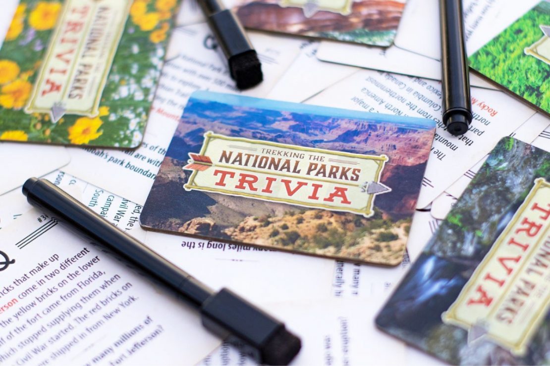 Trekking the National Parks Trivia Game