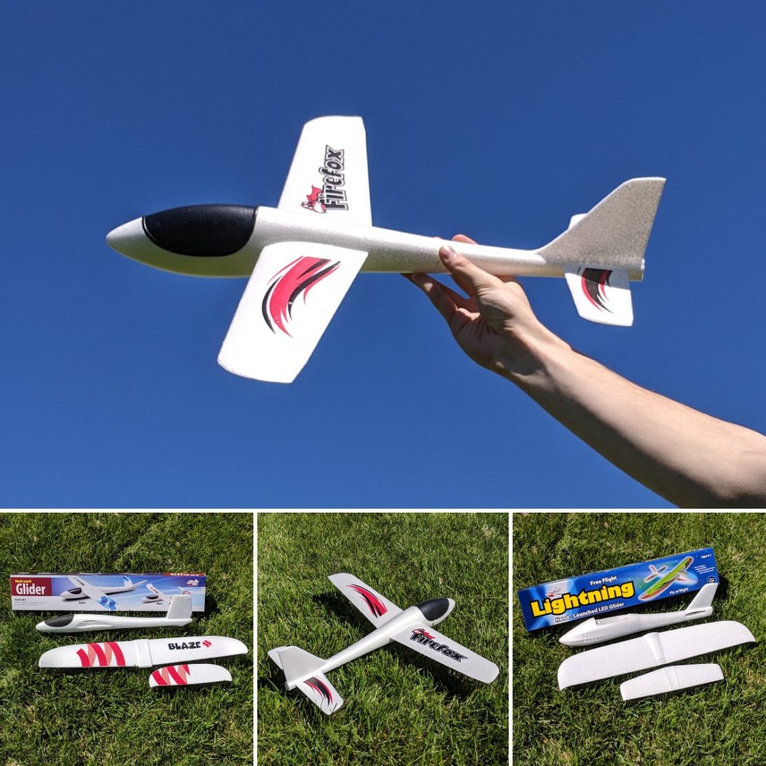 Foam Gliders from Firefox