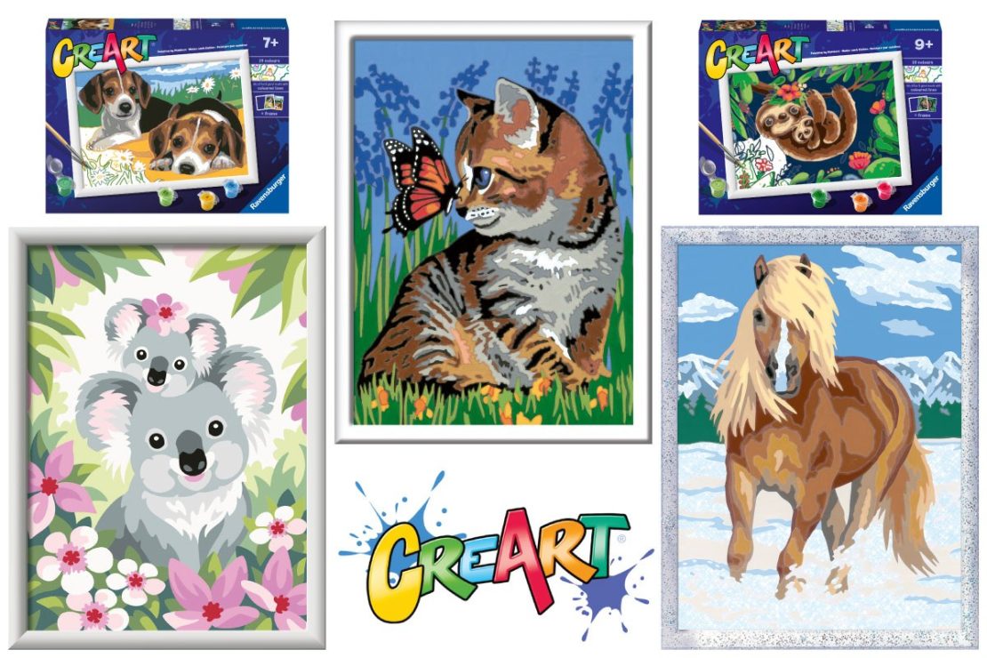 CreArt Paint by Number for Kids