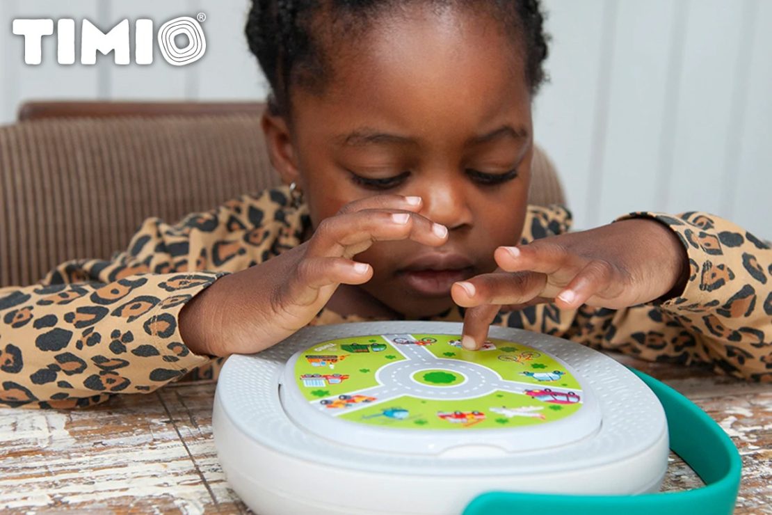 Timio playtime is child led and screen free.