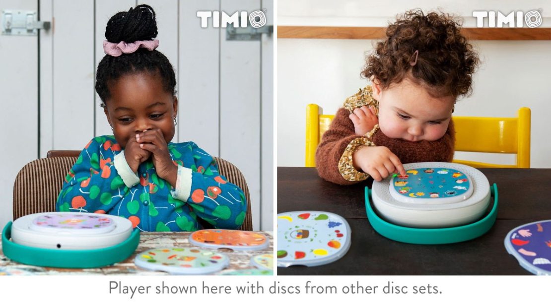 Timio is easy for kids and their grown ups!