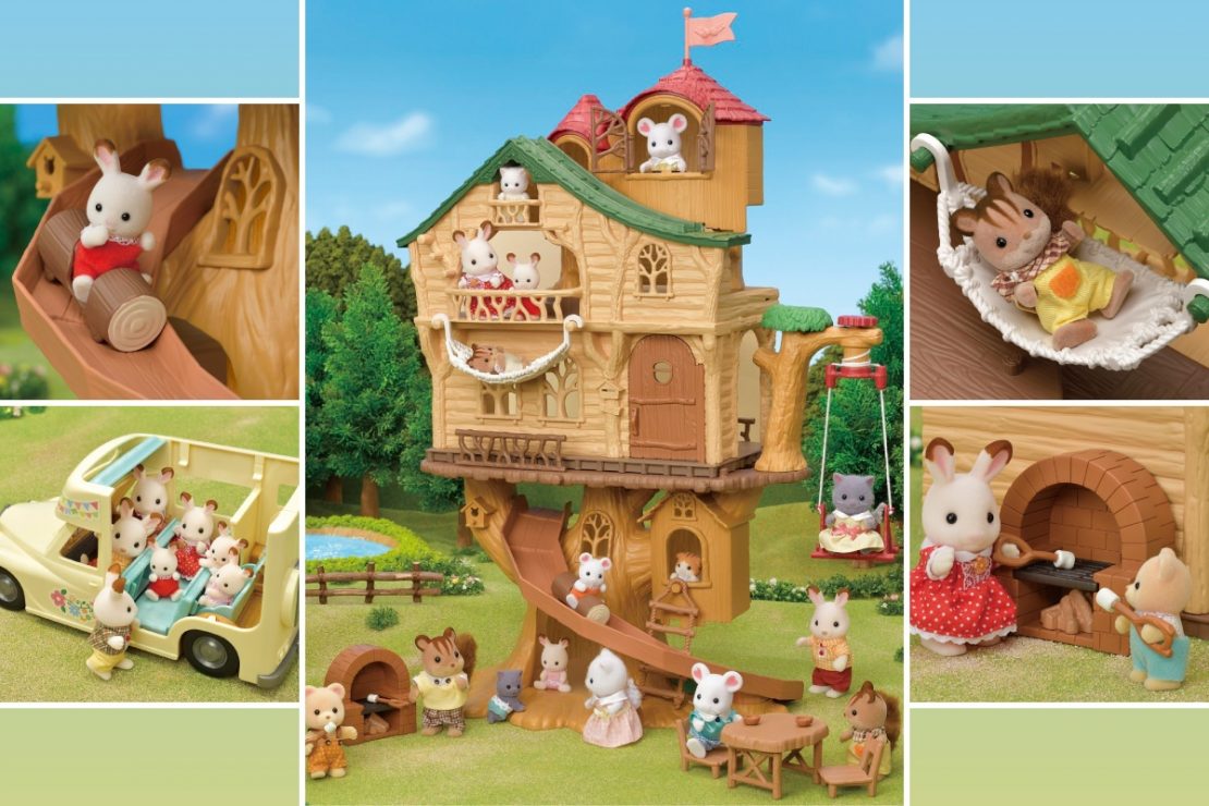 New Calico Critter Playsets with a Woodland Theme!