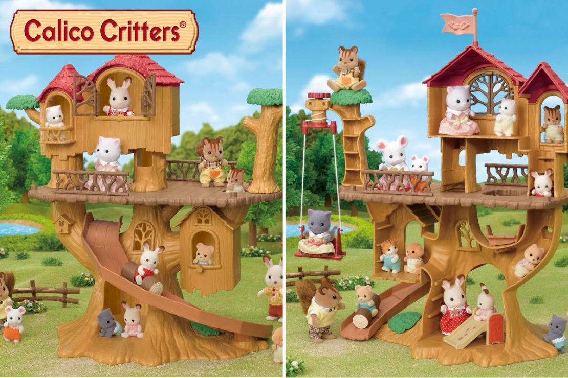 Calico Critters 2020 Adventure Tree House Gift Set