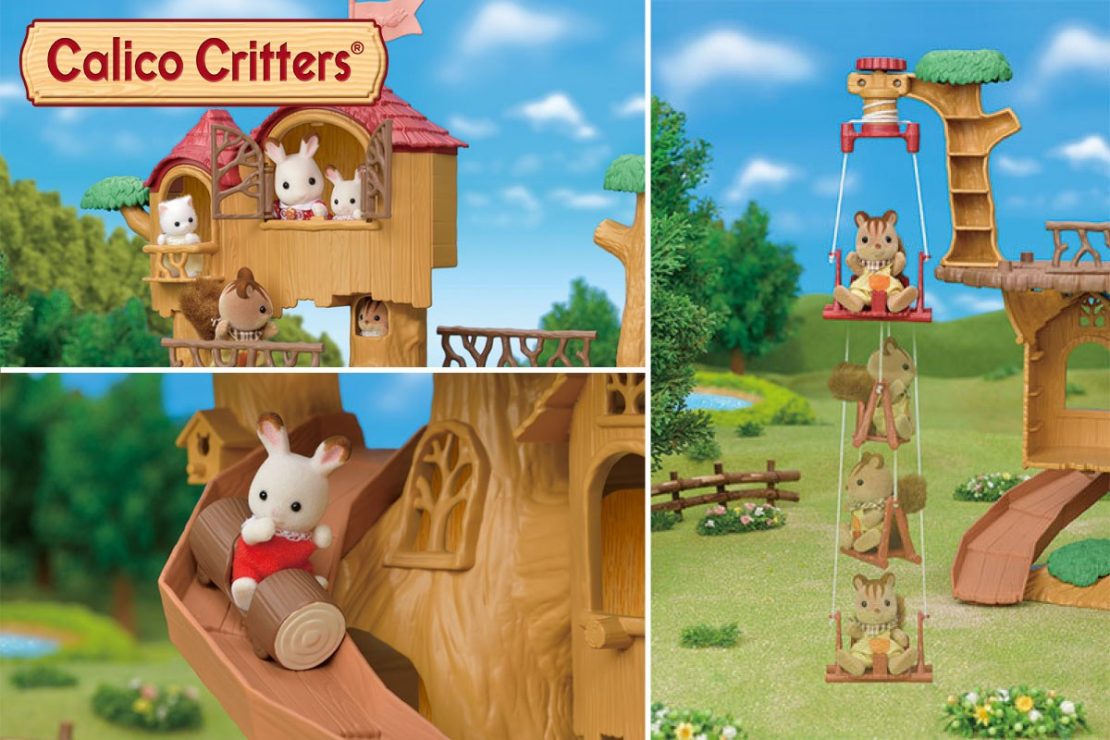 Calico Critters 2020 Adventure Tree House Gift Set