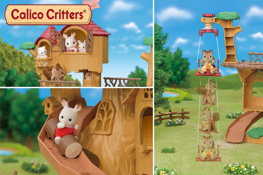 Calico Critters 2020 Adventure Tree House Gift Set