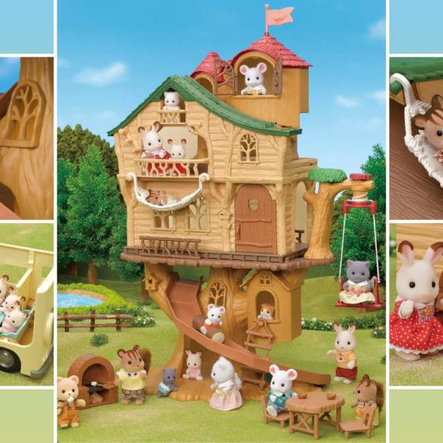 New Calico Critter Playsets with a Woodland Theme!