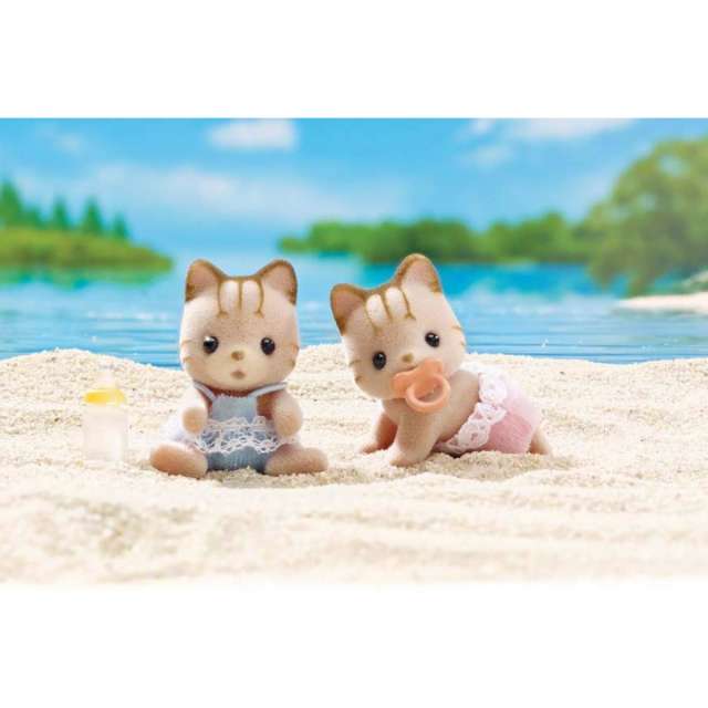 Calico Critters Sandy Cat Twins