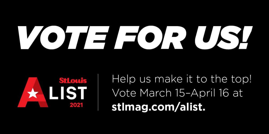 Vote for us! St. Louis Magazine A-List