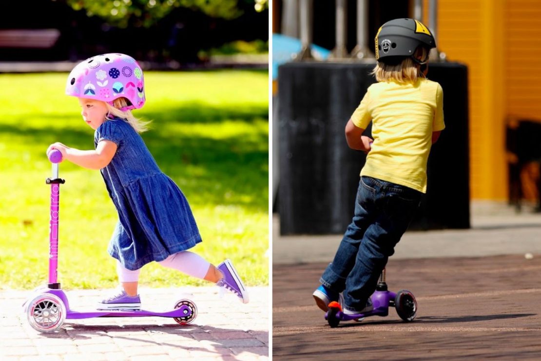 Mini Deluxe Micro Kickboard Scooters