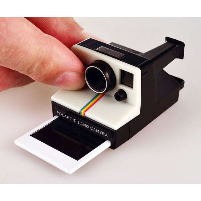 World’s Smallest Polaroid Camera Keychain