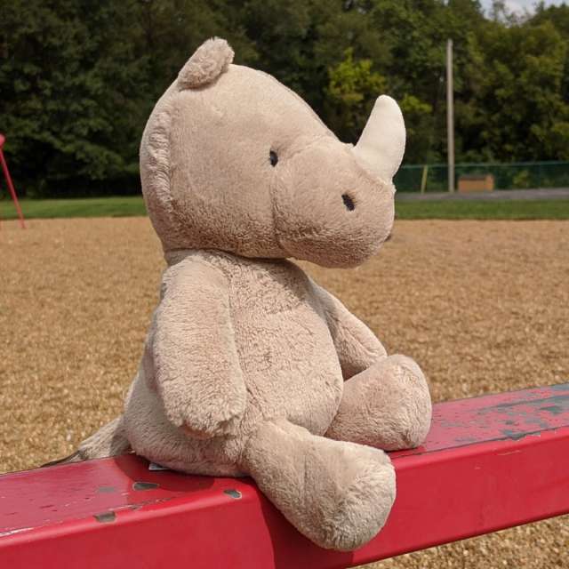 Nimbus Rhino from Jellycat