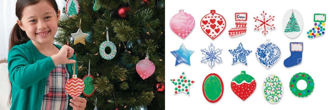 Paint Your Own Porcelain Ornaments