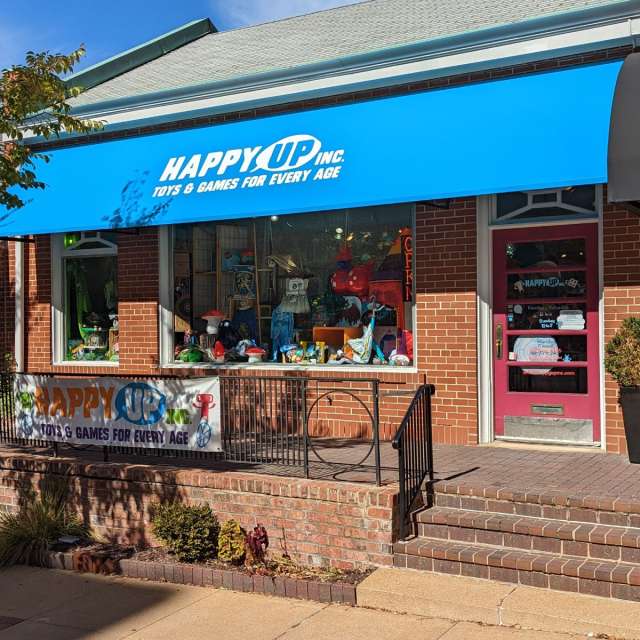 Happy Up Clayton has a new blue awning!