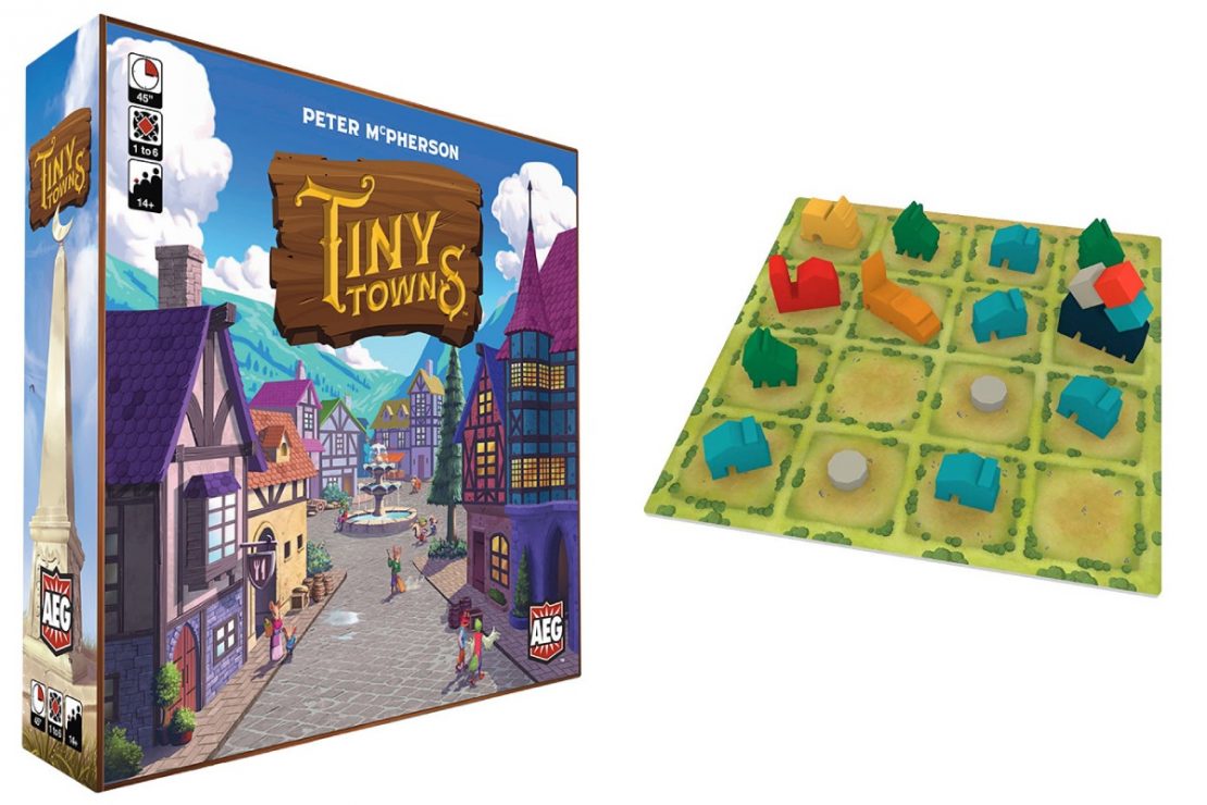 Tiny Towns Game from Alderac Entertainment Group