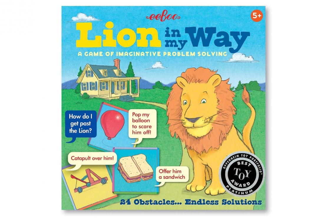 Lion In My Way Game from Eeboo