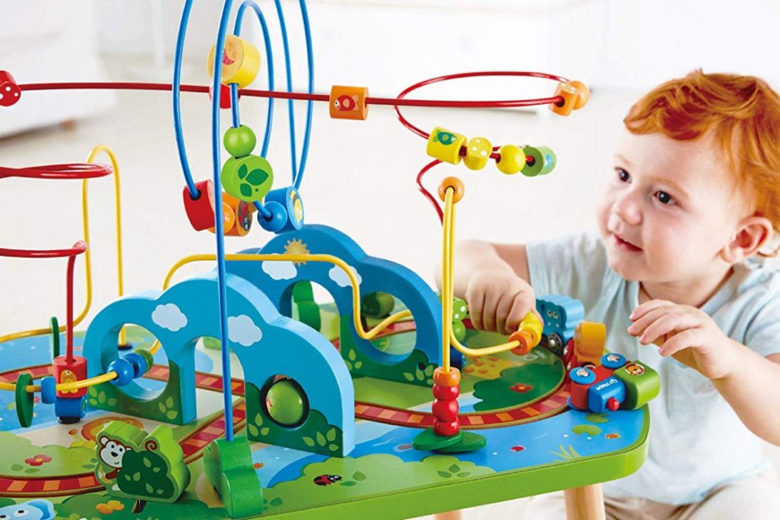 Hape Jungle Adventure Railway and Bead Maze