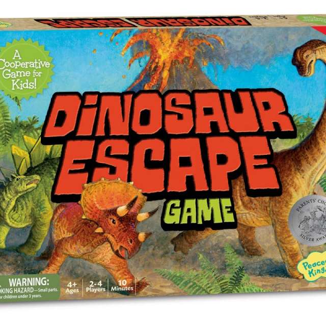 Dinosaur Escape from Peaceable Kingdom