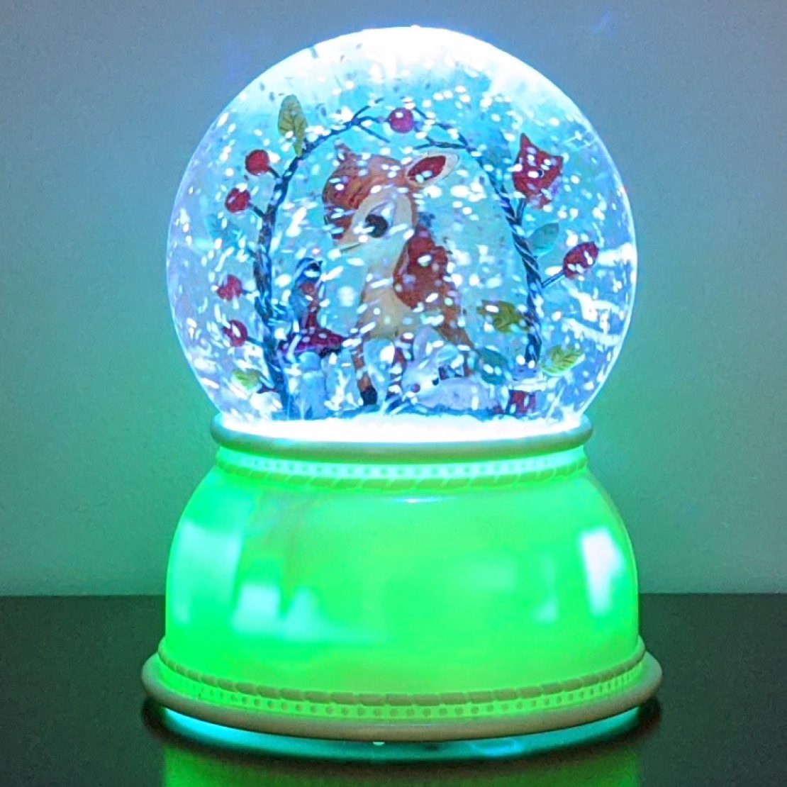 Little Big Room Fawn Snow Globe