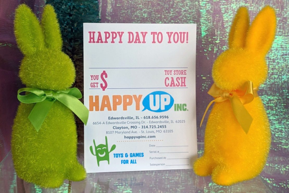 Gift Certificates, Bunny Approved Gifting