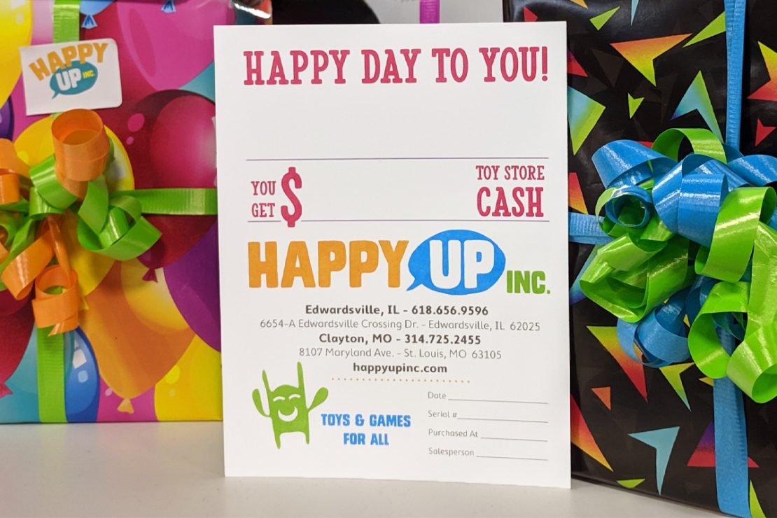 Toy Store Cash, the perfect easy gift!