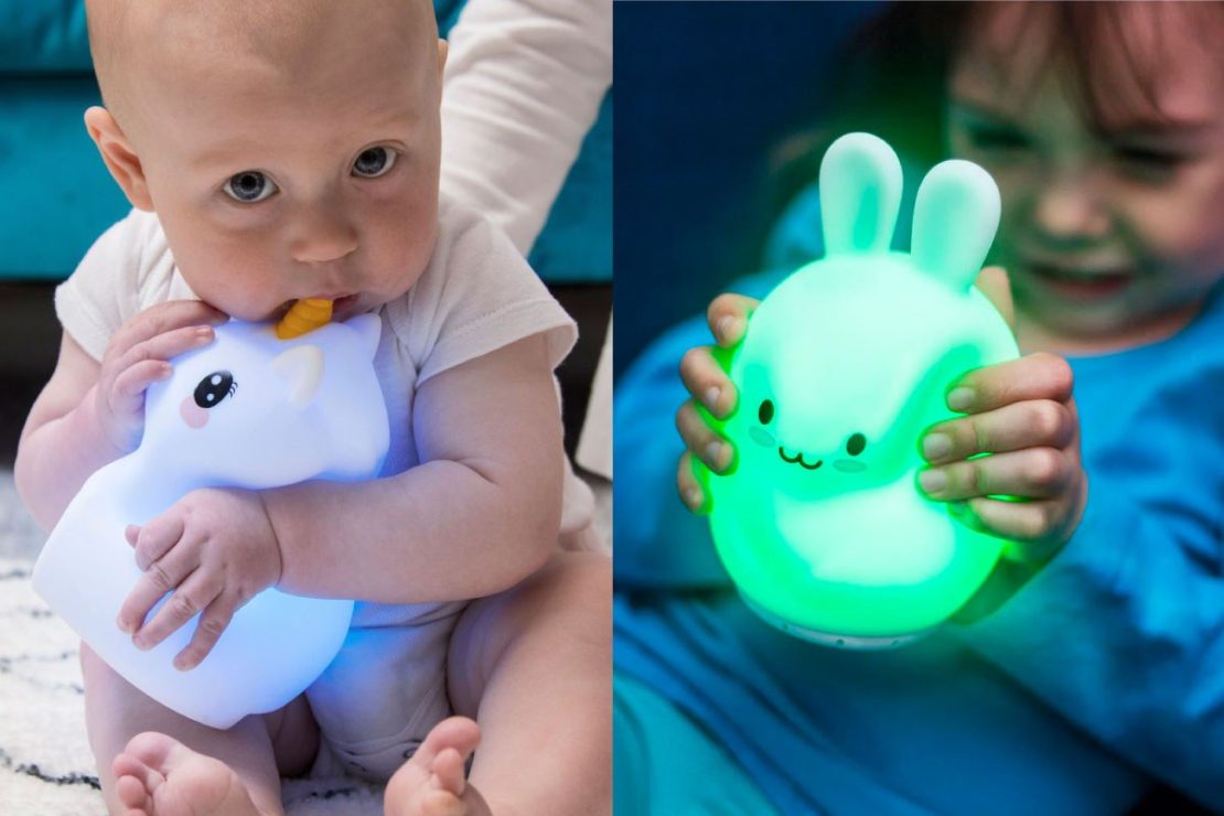 LumiPets Night Lamps in Unicorn and Bunny