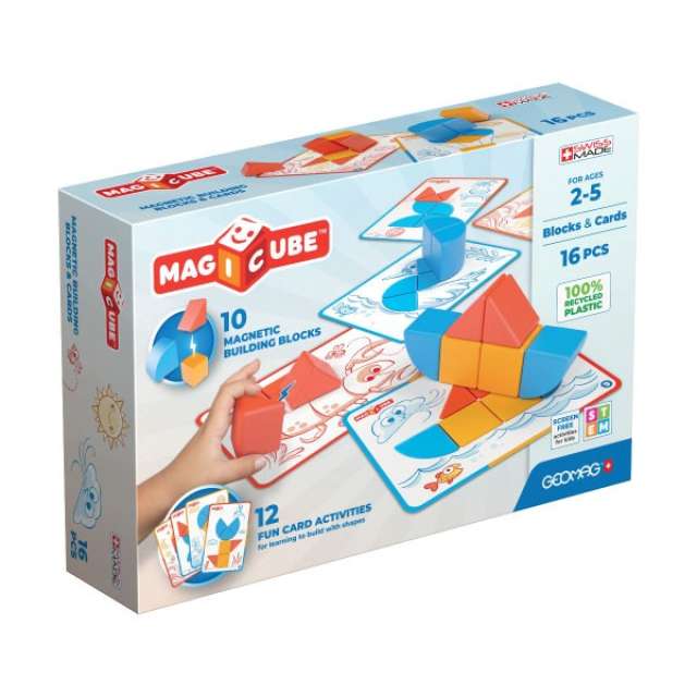 MagiCube Blocks & Cards 16 pc set