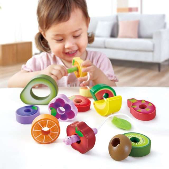 Hape Caterpillar and Fruit Feast Set